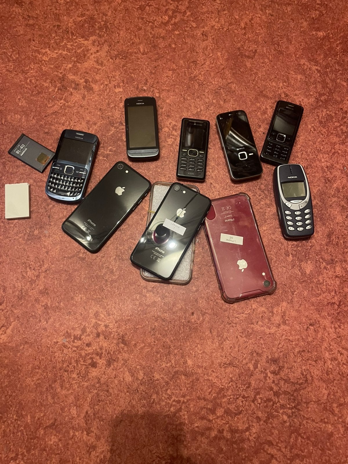 Kavel telefoons, Telecommunicatie, Ophalen, Gebruikt, Geen camera