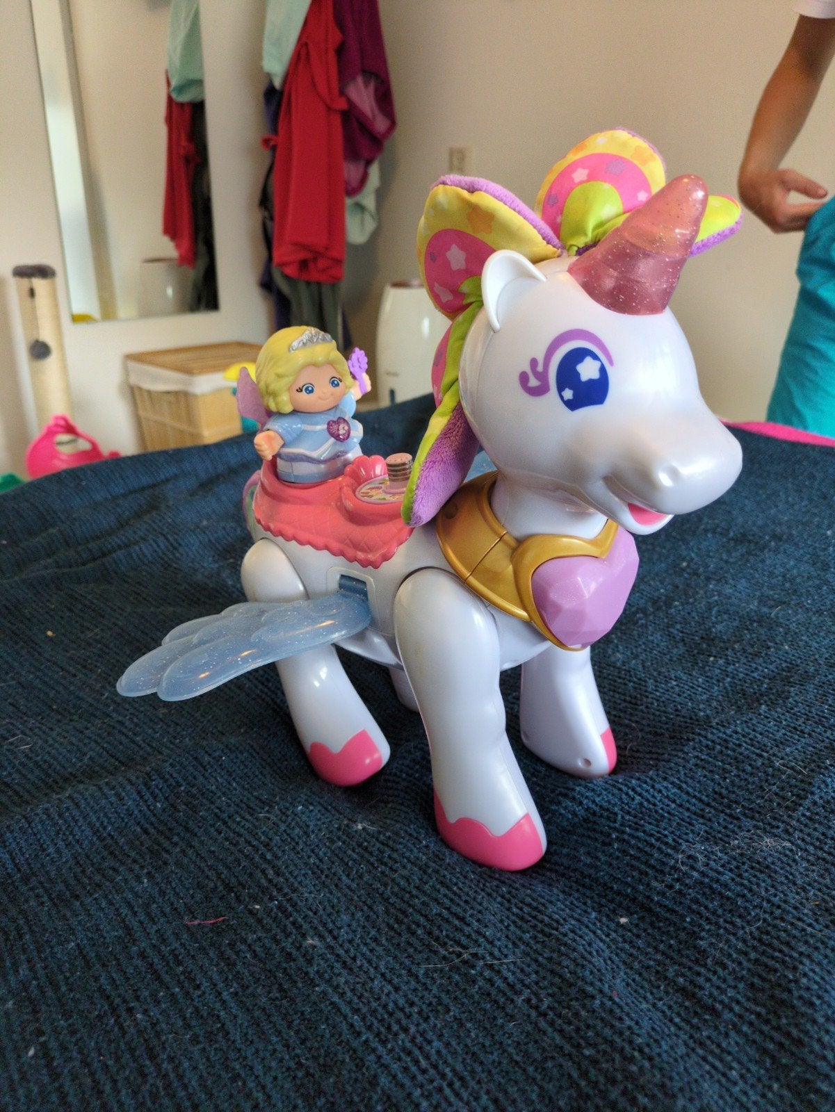 VTech vrolijke vriendjes  Eenhoorn met prinsesje, Ophalen, Gebruikt, 2 tot 4 jaar