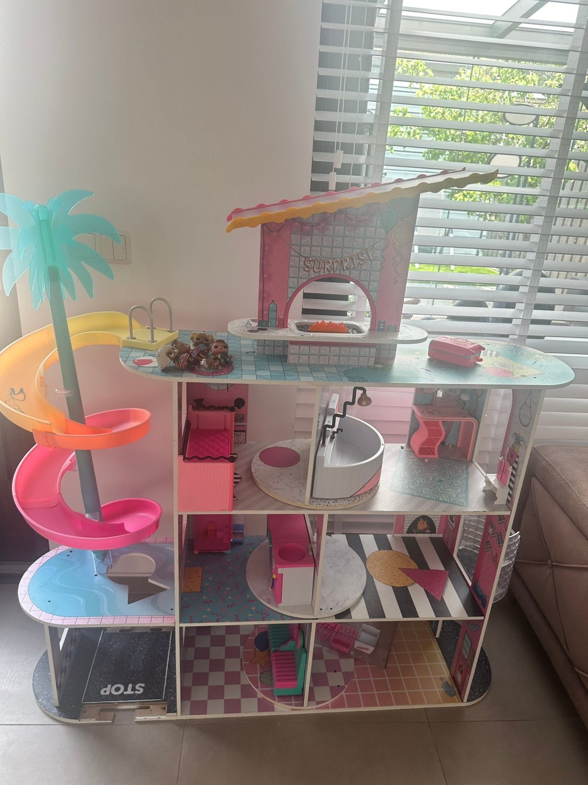 Grote LOL surprise poppenhuis, Ophalen of Verzenden, Gebruikt, Poppenhuis
