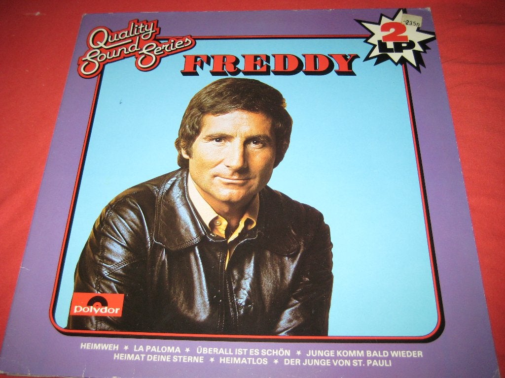 2 LPs, Freddy Quinn: Quality Sound Series, Cd's en Dvd's, Ophalen of Verzenden, Zo goed als nieuw, 12 inch