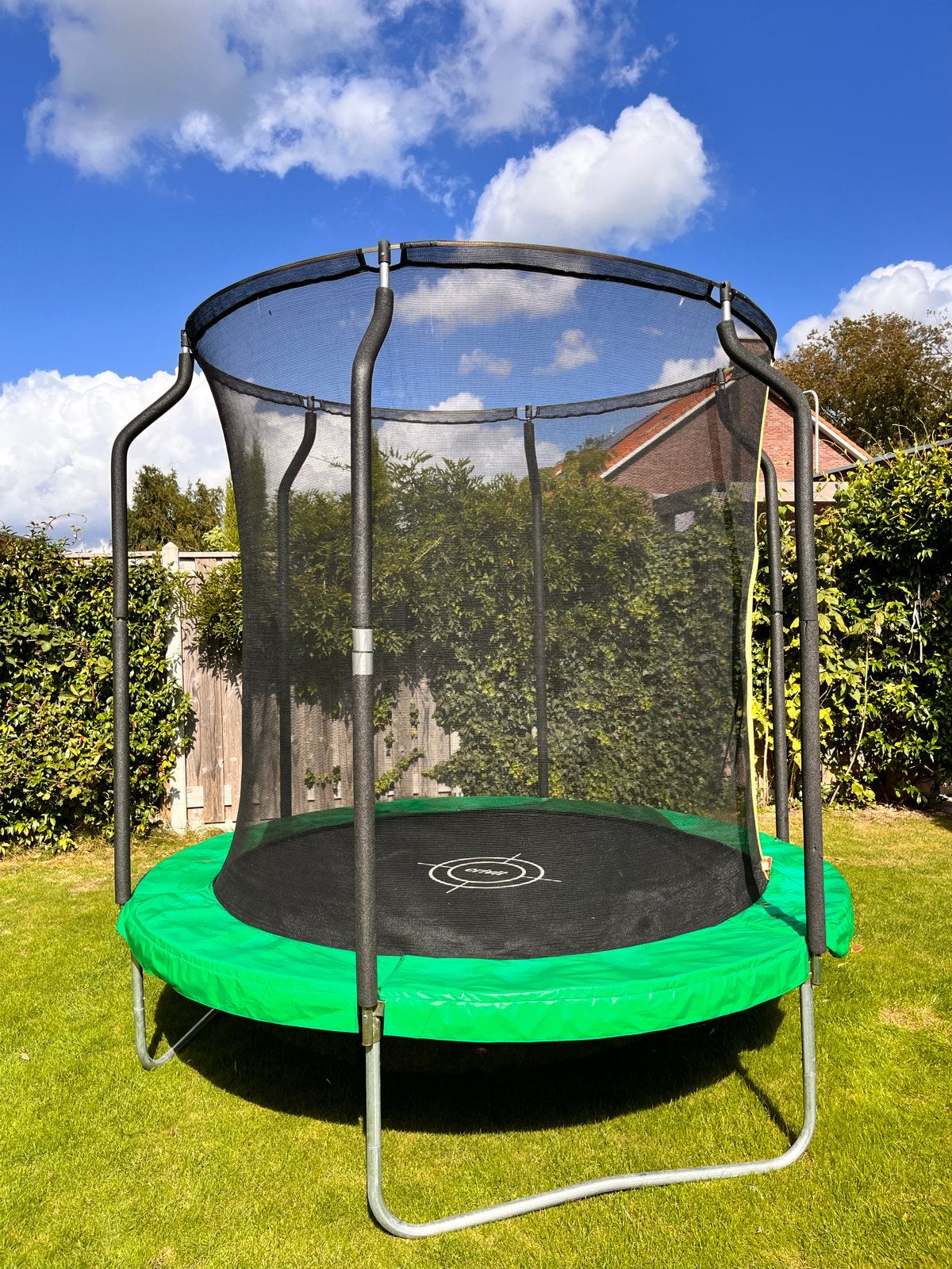 Trampoline met veiligheidsnet, Kinderen en Baby's, Speelgoed | Buiten | Trampolines, Ophalen, Gebruikt