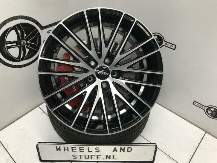 Oxigin 19 oxspoke concave lichtmetaal velgen 18"inch 5x112, Ophalen, Gebruikt, 18 inch, Velg(en)