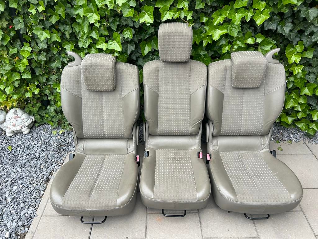 Achterbank Renault Scénic 2003-2009 - Grijs, Auto-onderdelen, Ophalen of Verzenden, Gebruikt, Renault
