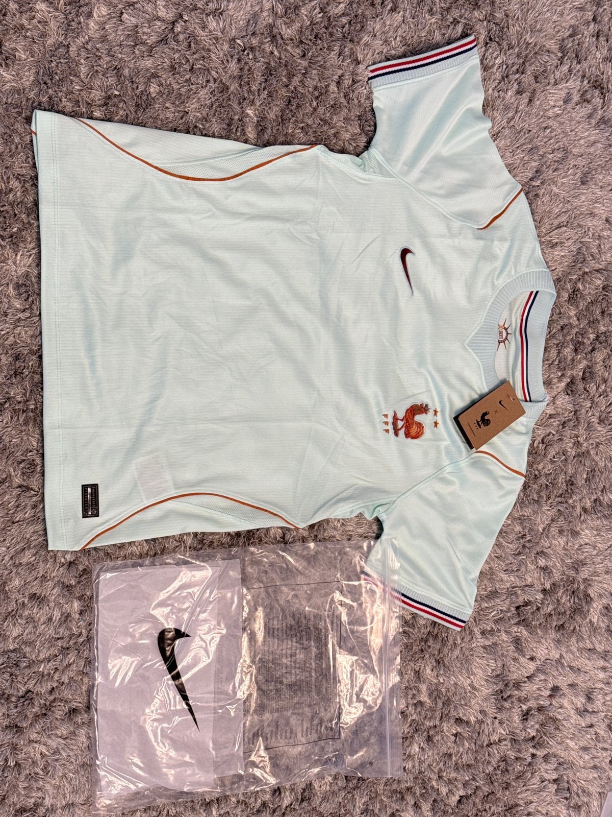 Frankrijk wk shirt maat m, Sport en Fitness, Voetbal, Ophalen of Verzenden, Zo goed als nieuw, Shirt