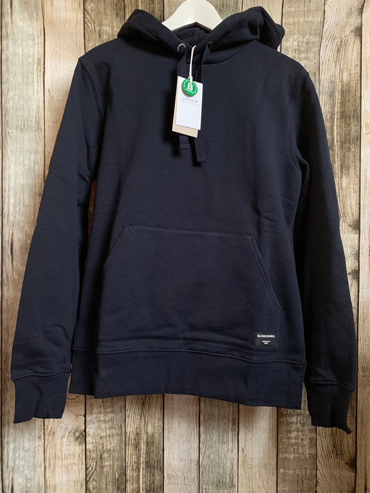 Björn Borg gave nieuwe donker blauwe hoodie (Maat S), Verzenden, Nieuw, Maat 46 (S) of kleiner, Blauw