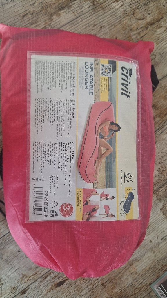 crivit air lounge - nieuw!, Ophalen of Verzenden, Nieuw, 1-persoons