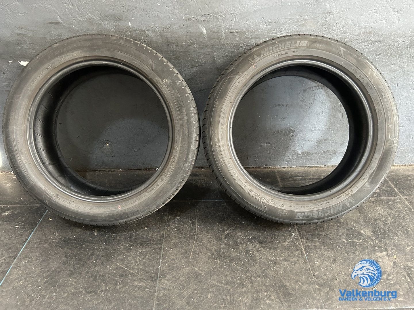 7mm! Zomerbanden 225/50R18 Michelin Primacy 3, 18 inch, Gebruikt, -, -