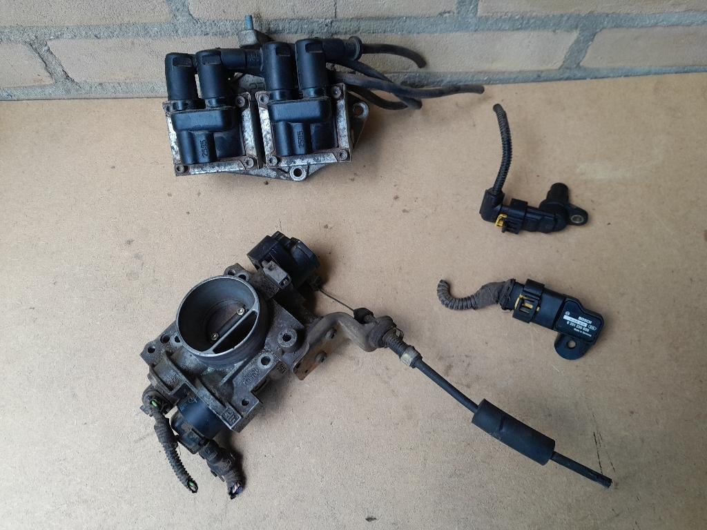 GASKLEPHUIS + BOBINEBLOK + 2 SENSORS - FIAT PANDA 1.1 - 169, Verzenden, Gebruikt, Fiat