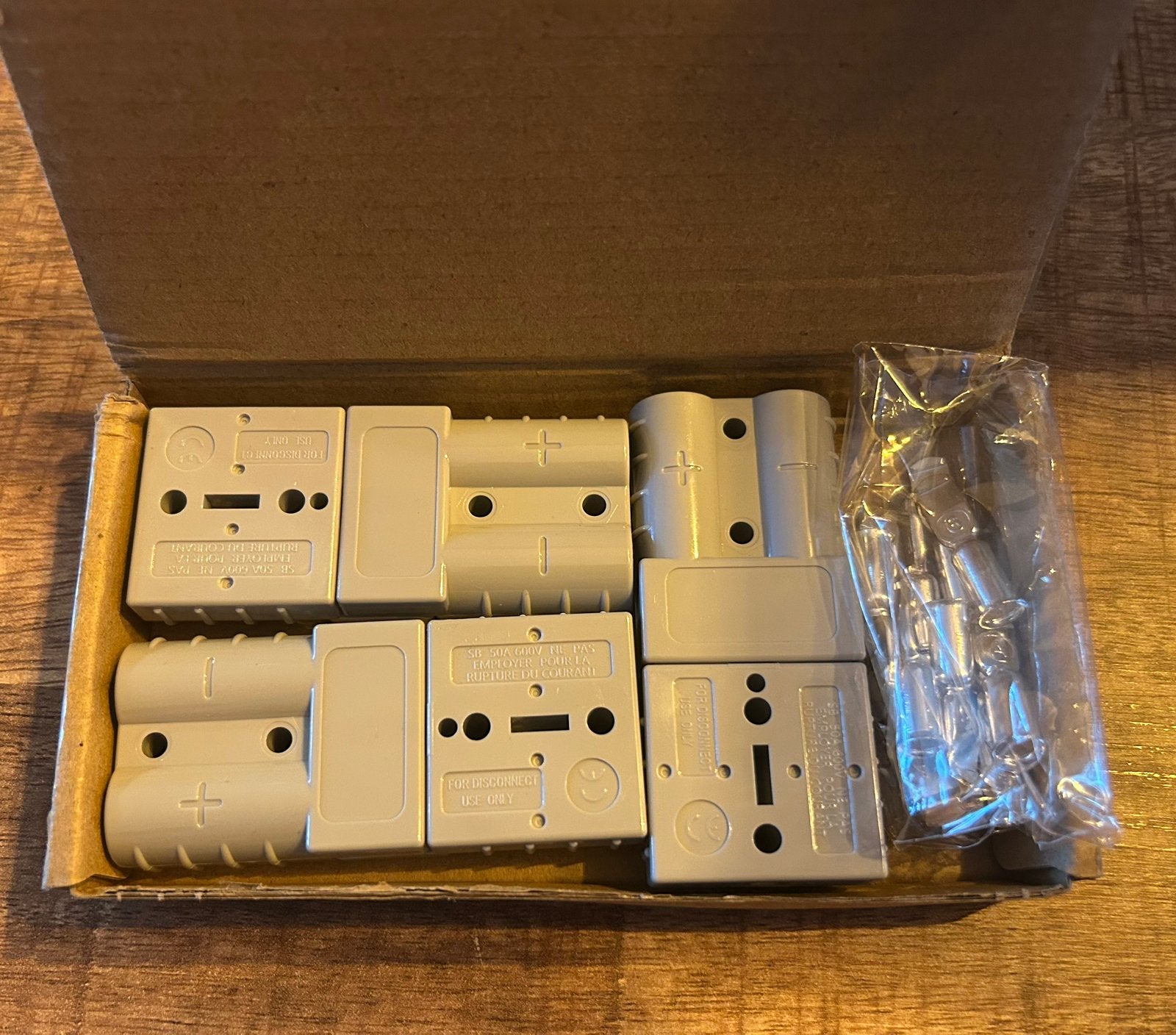 Anderson SB50 connectoren 50A / 600V, Ophalen of Verzenden, Nieuw, Overige typen