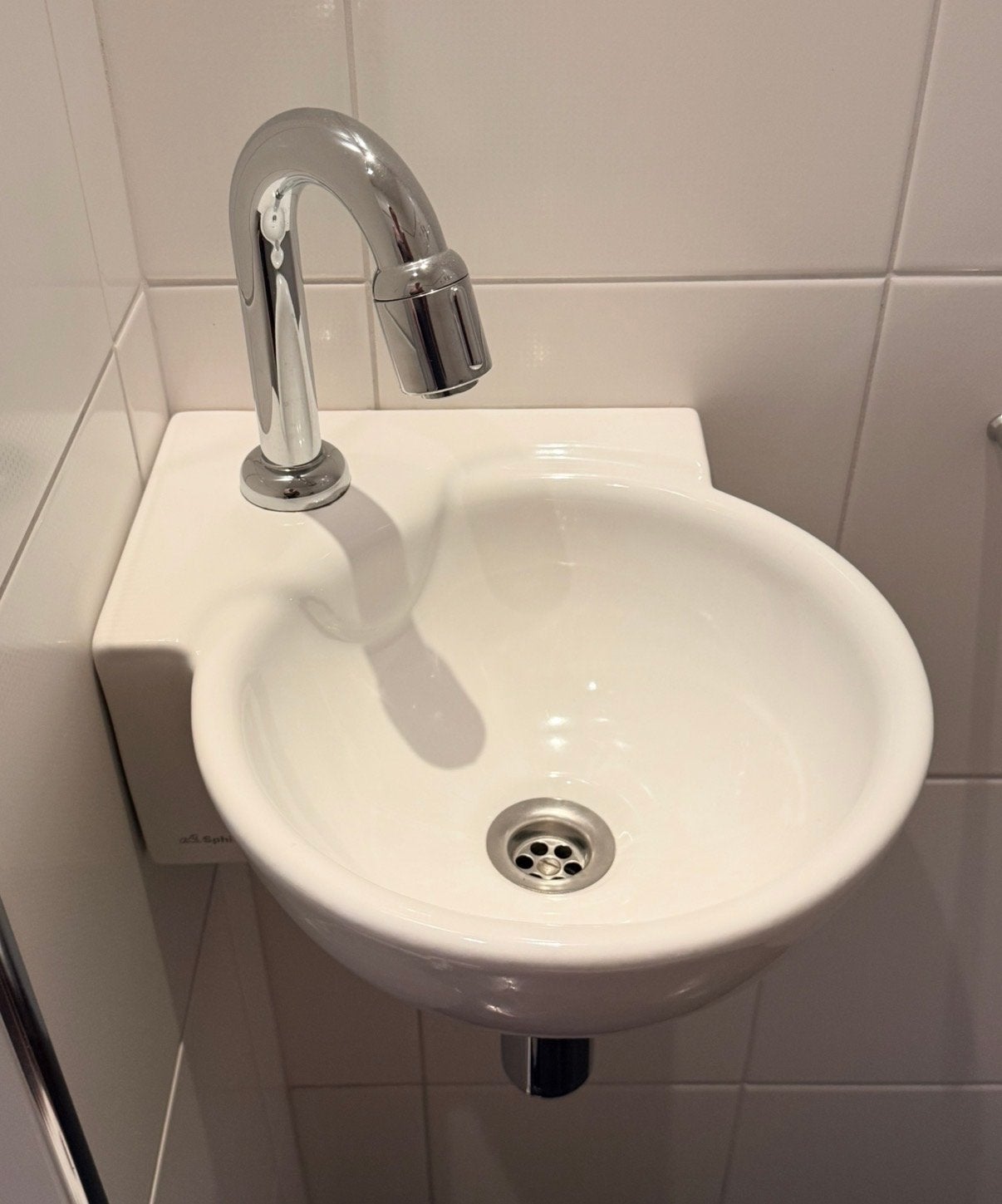 Sphinx SaniClean Wastafel met Kraan - Zo goed als nieuw, Doe-het-zelf en Verbouw, Sanitair, Ophalen, Zo goed als nieuw, Chroom
