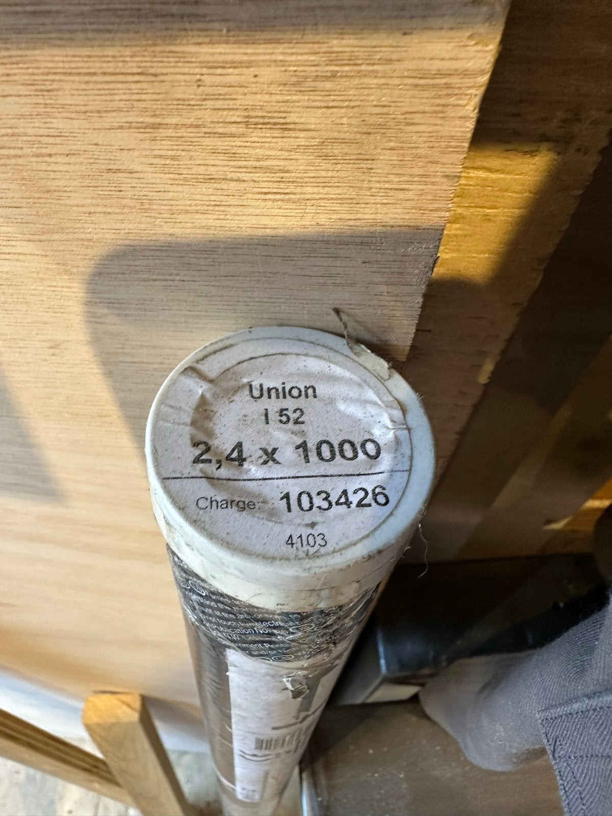 Nieuw Union I 52 TIG lasdraad 2.4 x 1000 mm, Ophalen, Nieuw, Tig