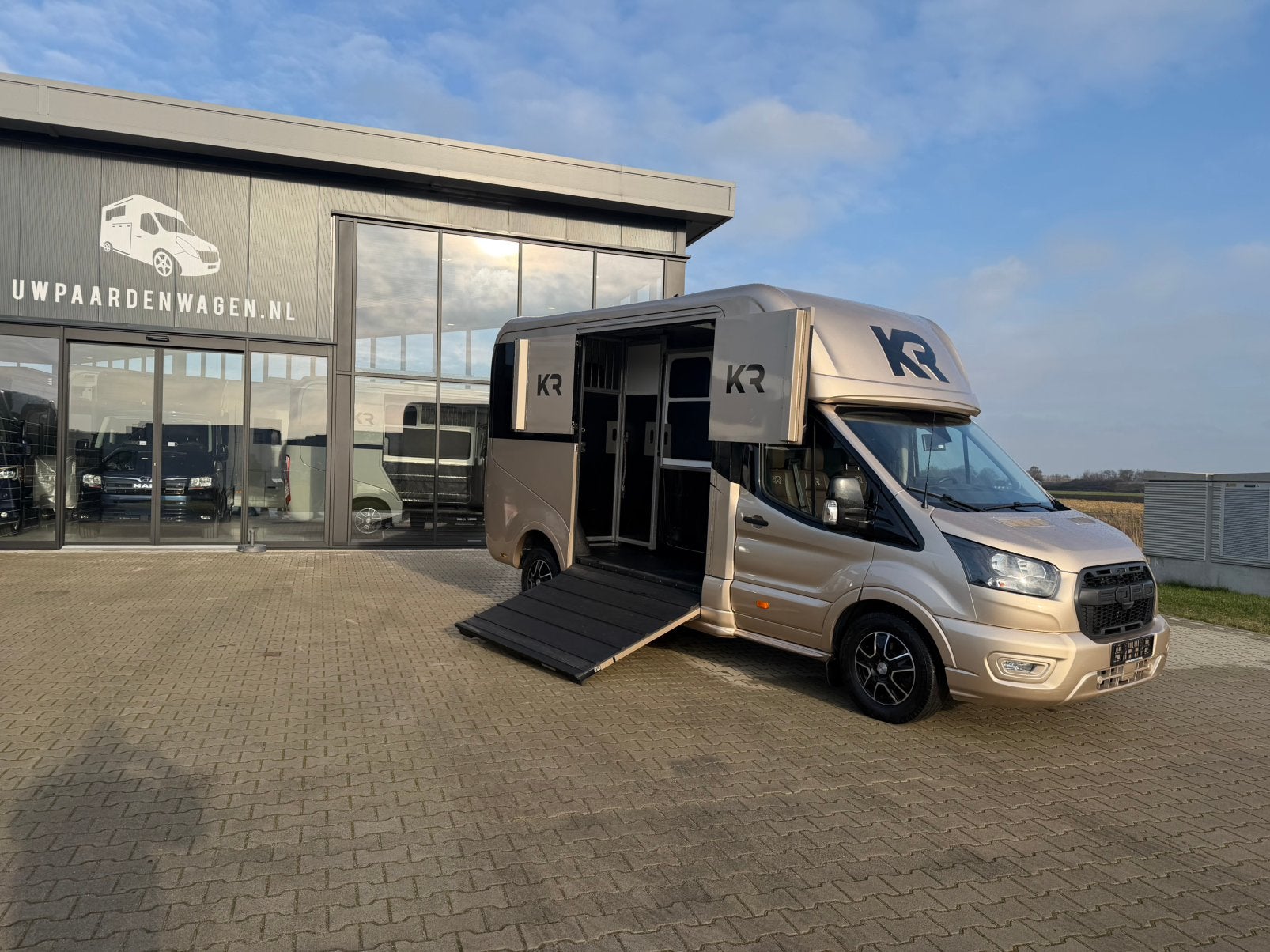 Ford KRISMAR >automaat< paardenwagen Paardenvrachtwagen, Ophalen, Aluminium, Overige typen