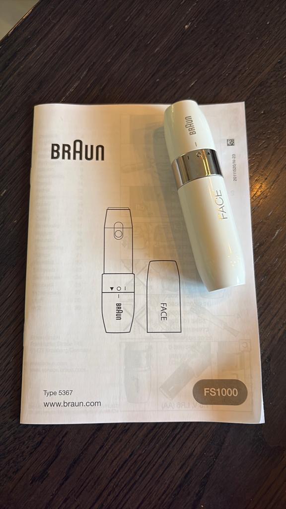 Braun Face - mini hair remover, Ophalen of Verzenden, Nieuw, Scheren en Epileren