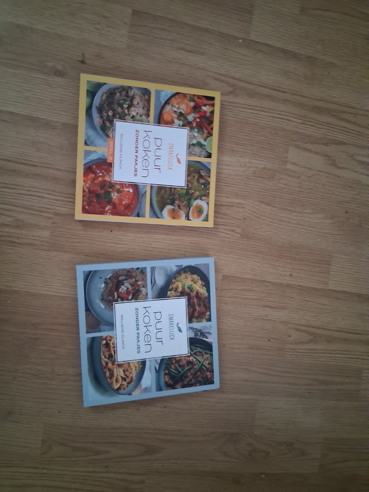 Smakelijck Puur Koken Zonder Pakjes Deel 1 & 2, Williene Klinck, Zo goed als nieuw, Gezond koken, Overige gebieden