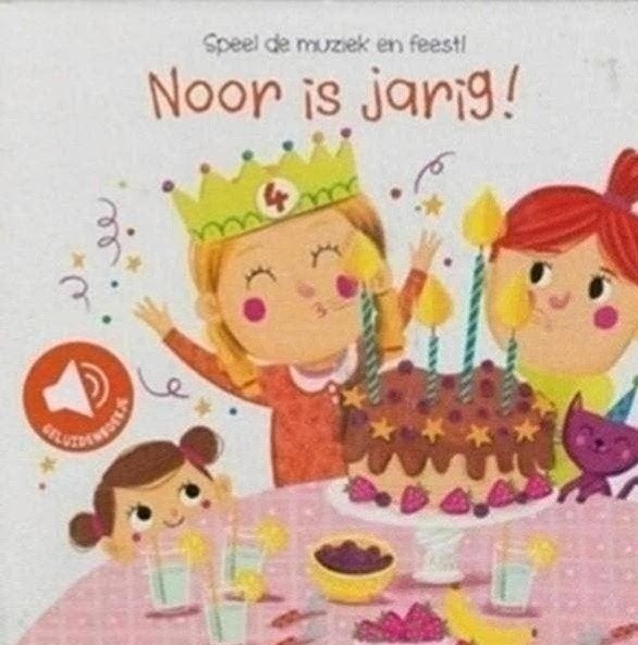Noor is jarig (geluidenboekje), Ophalen of Verzenden, Zo goed als nieuw