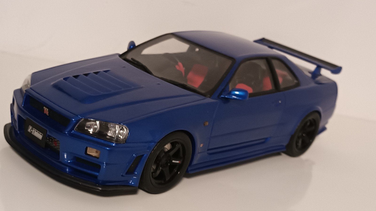 1:18 Nissan skyline r34 Nismo ottomobile, Ophalen of Verzenden, Zo goed als nieuw, Auto, OttOMobile