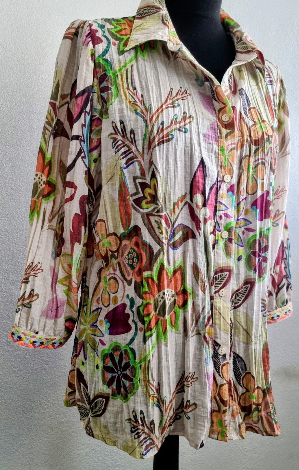 Erg Mooie Geisha Kleurrijke Tuniekblouse XL Nieuw WP90, Kleding | Dames, Overige kleuren, Geisha, Maat 46/48 (XL) of groter, Nieuw
