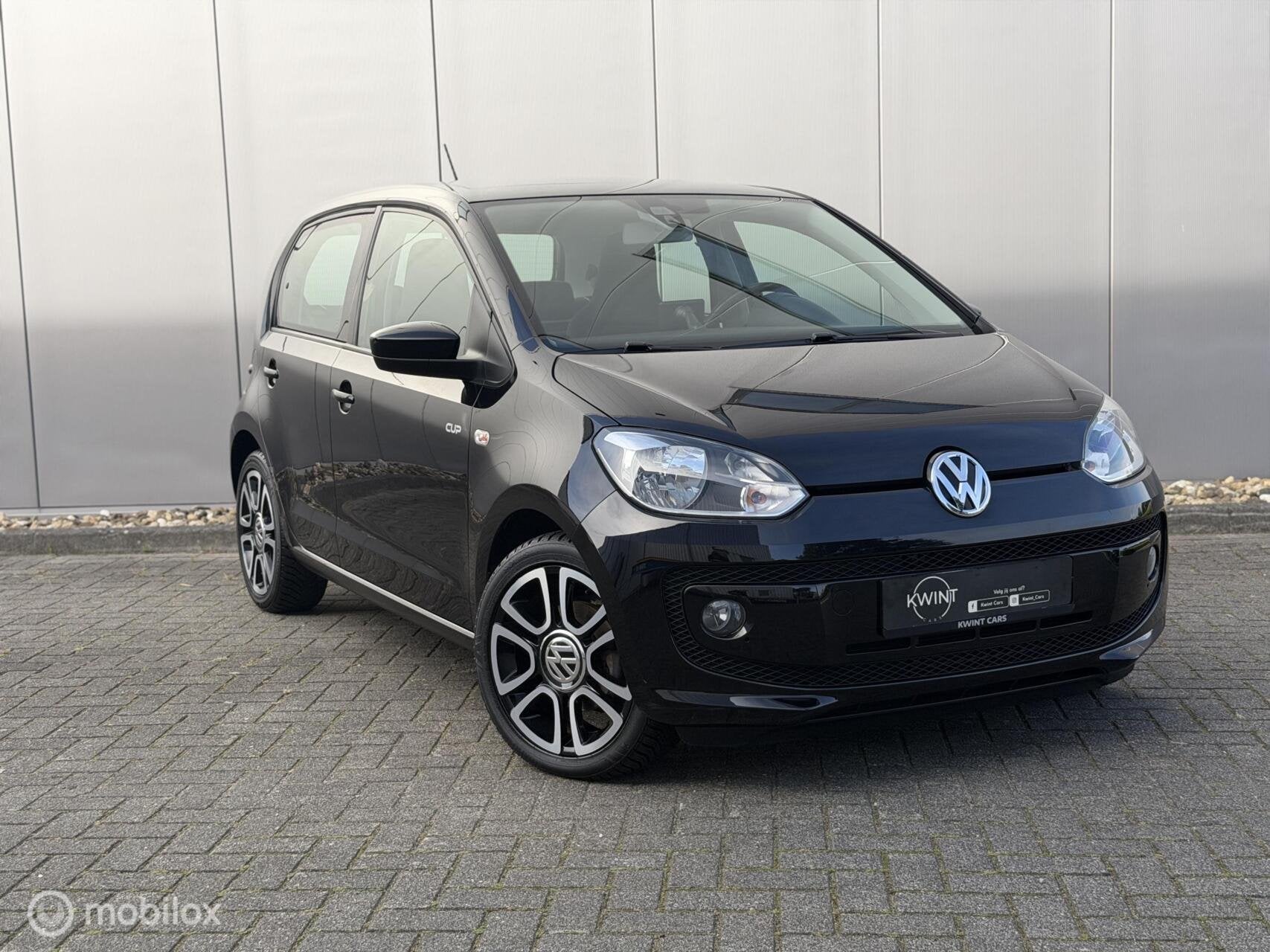 Volkswagen UP! 1.0 CUP|PANO|SHZ|AIRCO|CRUISE|PDC|NWSTAAT|, Voorwielaandrijving, Stof, Gebruikt, 840 kg