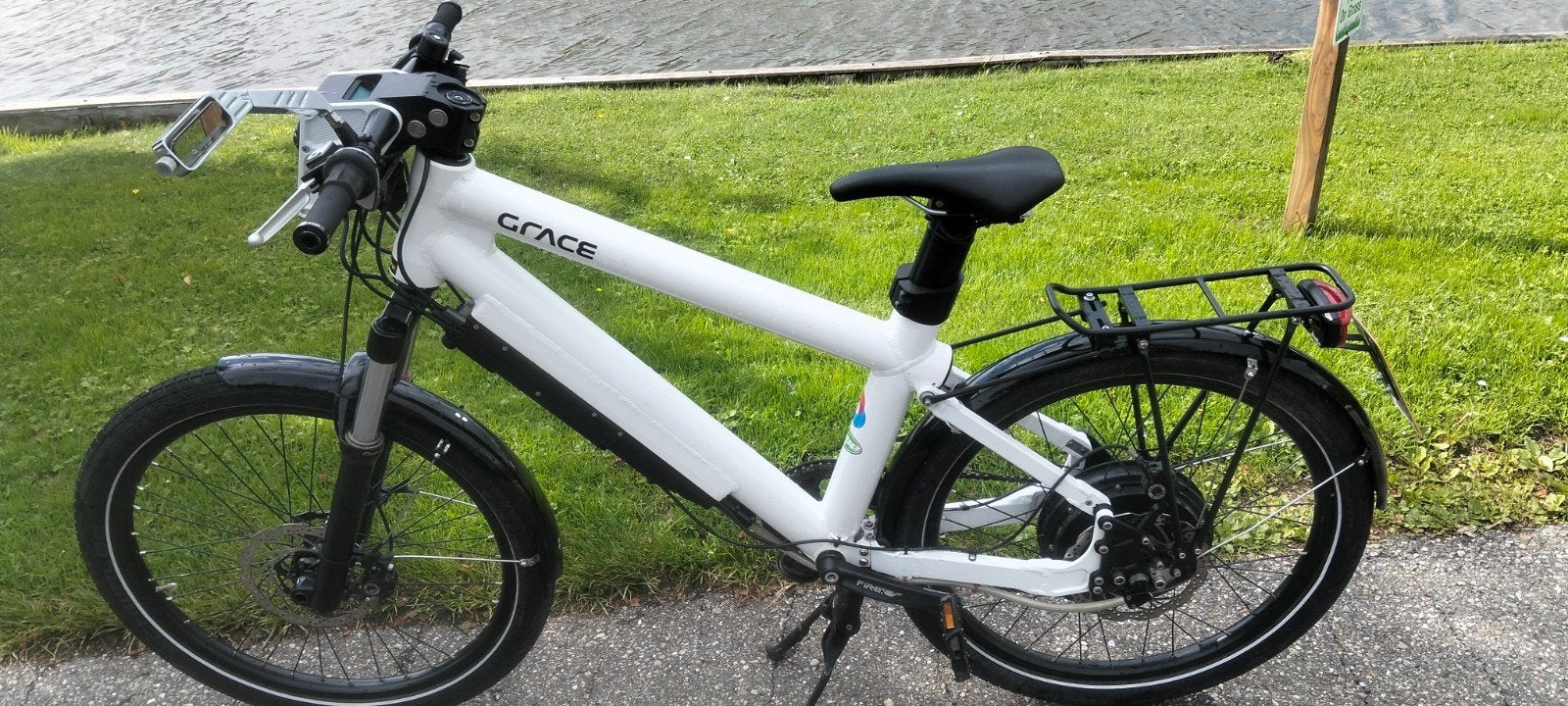 Grace One pedelec, 45 km, unieke nieuwstaat, duits topmodel, Fietsen en Brommers, Ophalen, Zo goed als nieuw, Overige merken