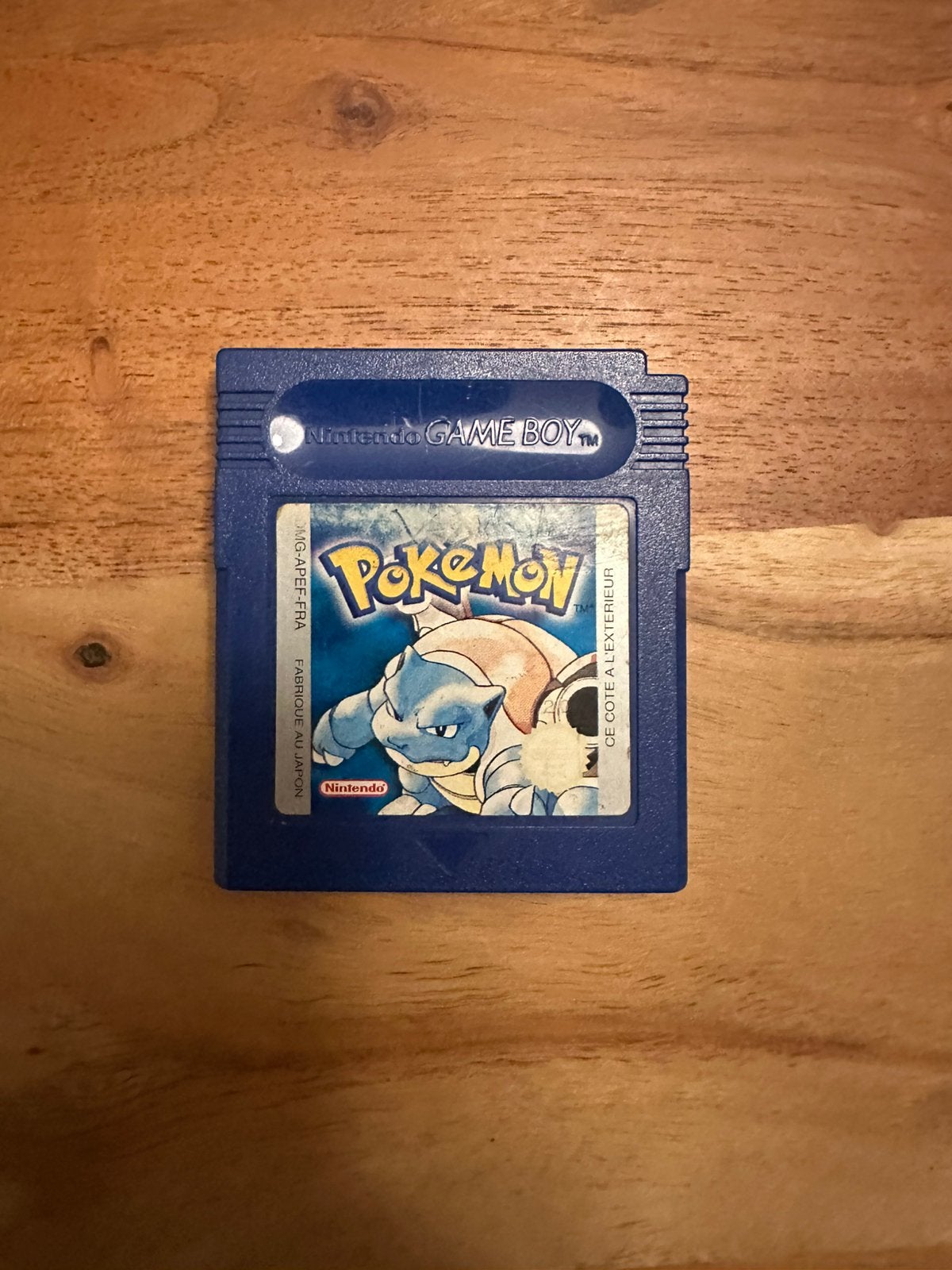 Pokemon Blue (bleue) - Franse versie, 1 speler, Zo goed als nieuw, Vanaf 3 jaar, Ophalen