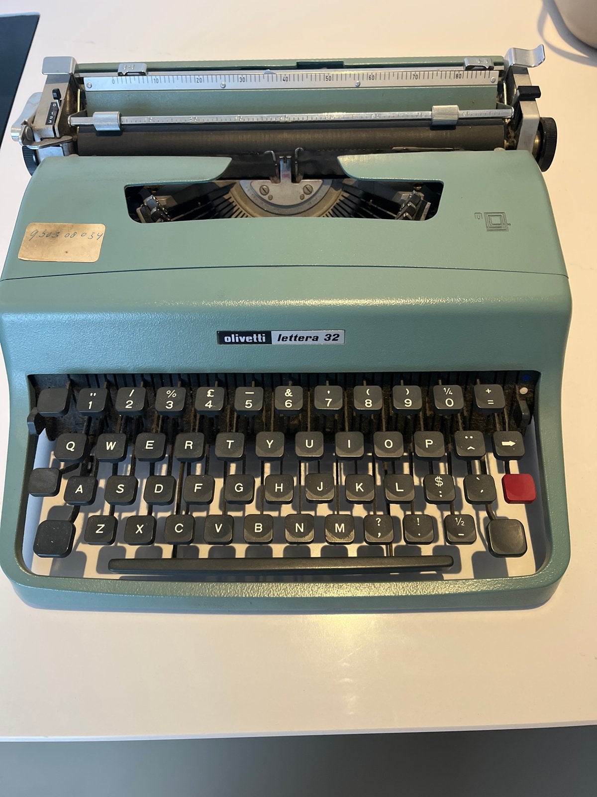Tupewriter Olivetti lettera 32, Diversen, Ophalen, Gebruikt