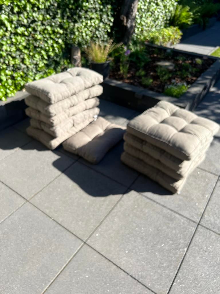 Te koop tuinkussens, Tuin en Terras, Tuinsets en Loungesets, Ophalen, Overige materialen, Zo goed als nieuw, Loungeset