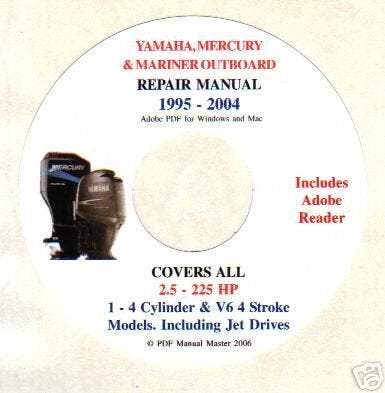 Yamaha, Mercury & Mariner Outboard Repair Manual CD, Verzenden, Nieuw, Motor en Techniek