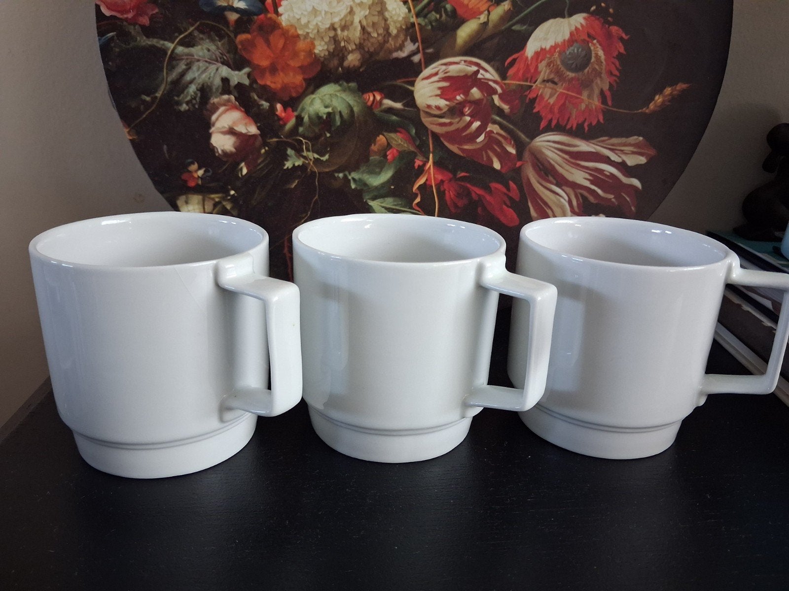 Piet Hein Eek mokken  Douwe Egberts (3 stuks), Gebruikt, Overige merken, Keramiek, Modern
