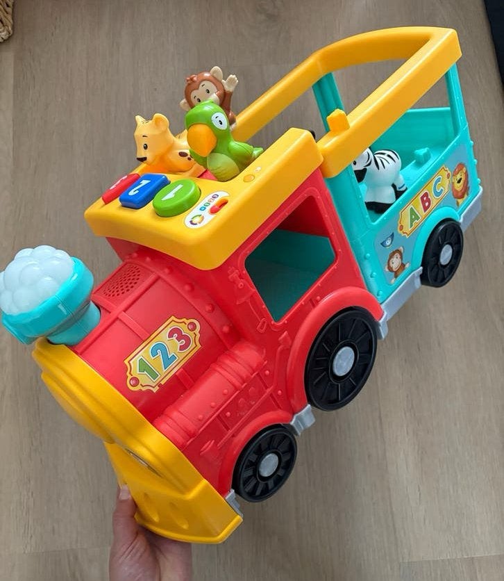 Fisher-Price Dierentrein, Ophalen, Zo goed als nieuw, Overige typen, Met licht