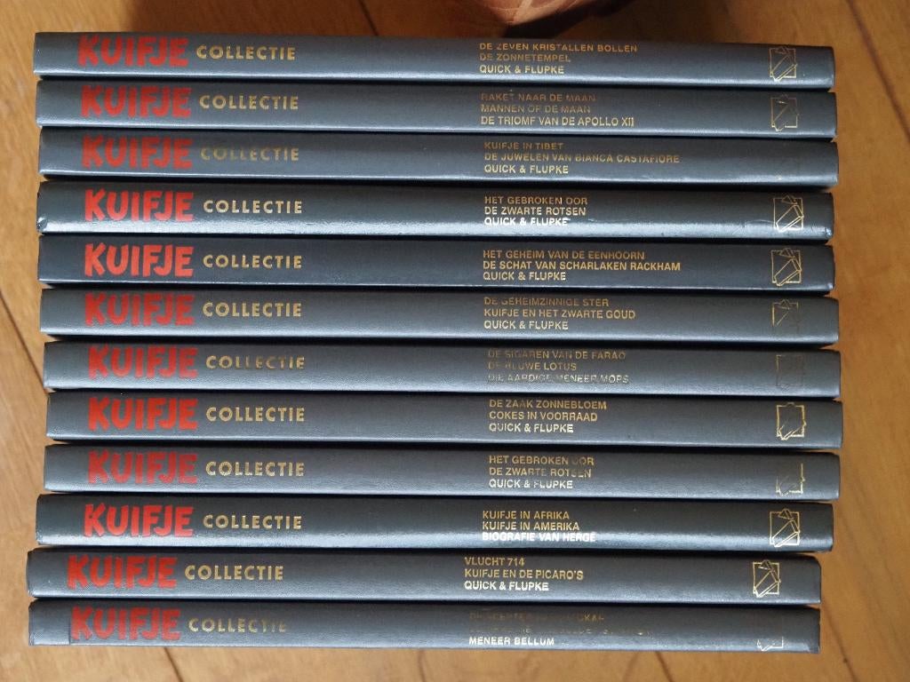 kuifje de hele collectie in stevige boeken en extra suus etc, Meerdere stripboeken, Ophalen of Verzenden, Nieuw