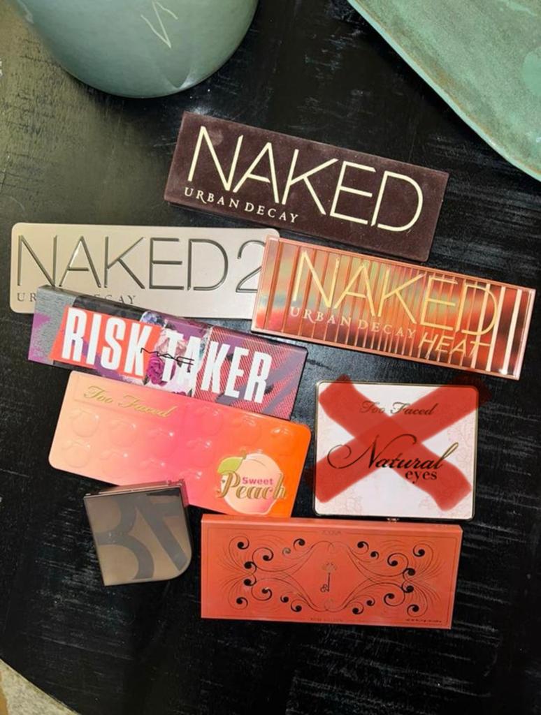 Diverse Oogschaduw Palettes - Naked, Too Faced, MAC, Gebruikt, Ophalen of Verzenden, Make-up, Overige kleuren