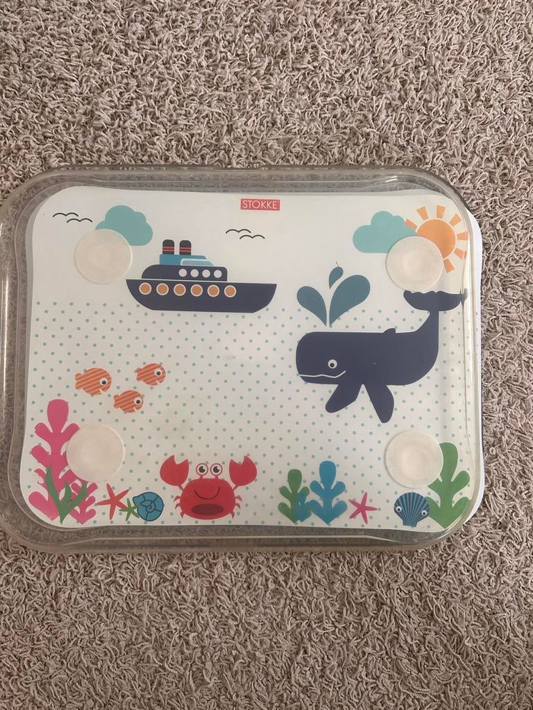 Stokke Table Placemat met Zuignappen - Dubbelzijdig Design, Ophalen of Verzenden, Gebruikt
