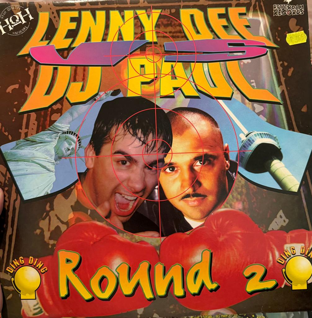 Gabber Vinyl Lenny Dee Dj Paul Round 2, Ophalen of Verzenden, Zo goed als nieuw, 12 inch