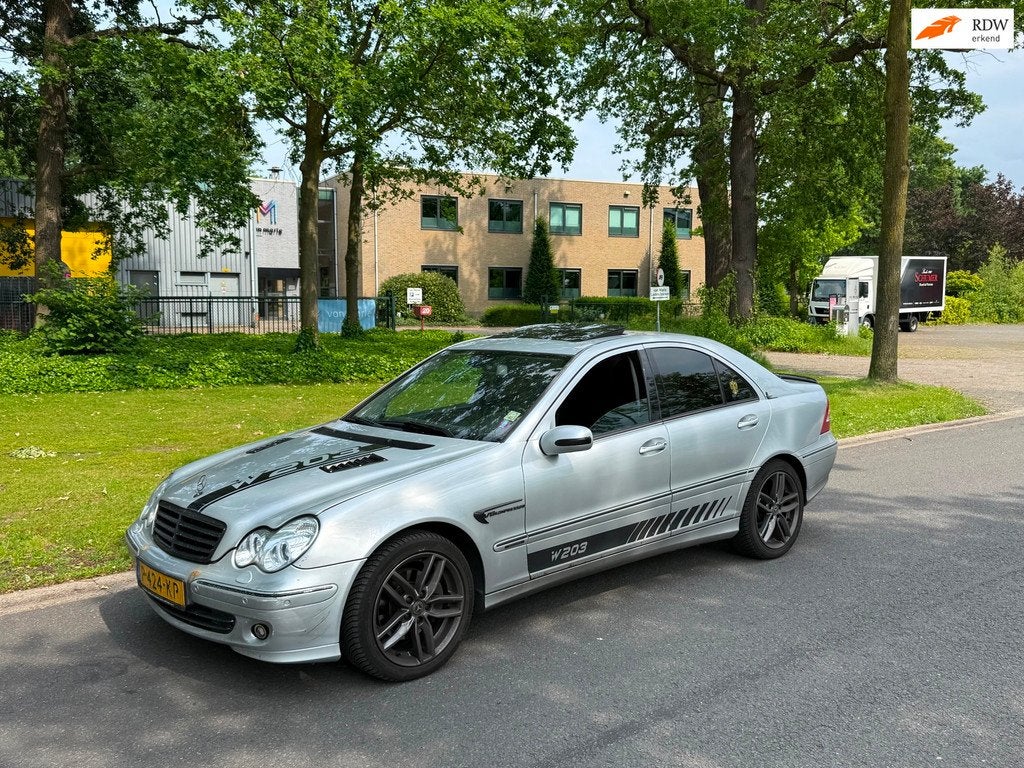 Mercedes-Benz C-klasse C280 Elegance Aut 7G-Tronic Schuifdak, Automaat, Achterwielaandrijving, Zwart, Euro 4