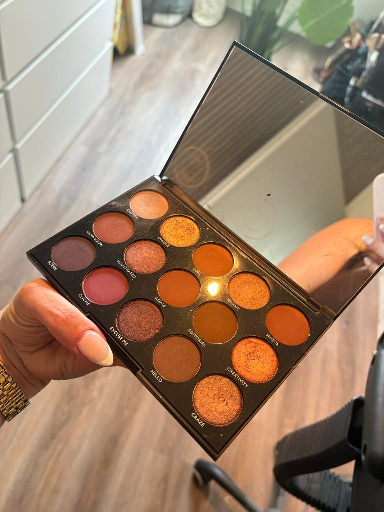 Morphe Oogschaduw Paletten - Zo goed als nieuw, Sieraden, Tassen en Uiterlijk, Uiterlijk | Cosmetica en Make-up, Ophalen of Verzenden