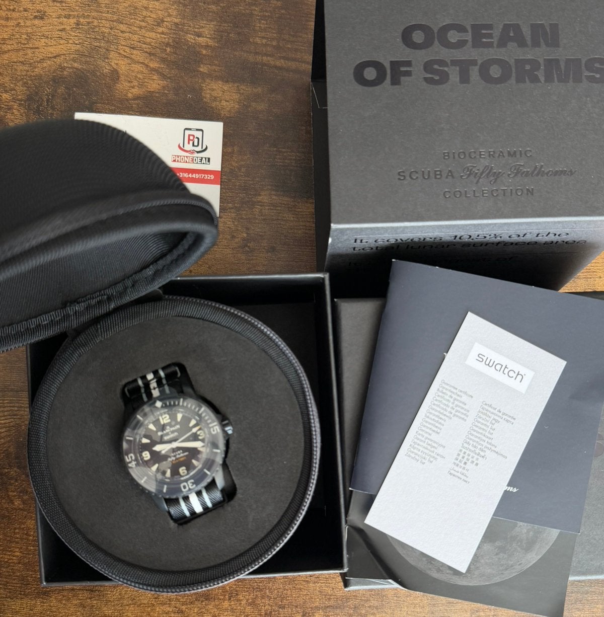 Swatch BIOCERAMIC SCUBA FIFTY FATHOMS COLLECTION, Swatch, Nieuw, Swatch, Swatch