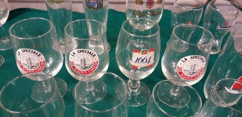 bierglazen veel verschillende soorten, Ophalen of Verzenden, 'T Olde Gre-j, Info@toldegrej.nl, Endepoelstraat 20f Didam