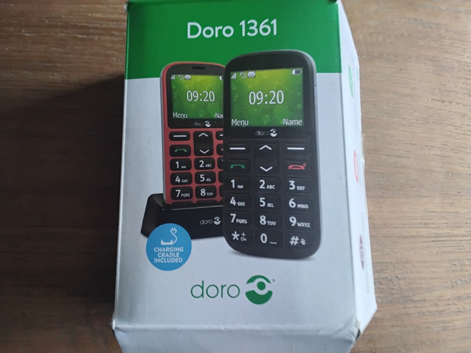 Doro 1361 mobiele telefoon met grote toetsen, Ophalen of Verzenden, Niet werkend, 1 handset
