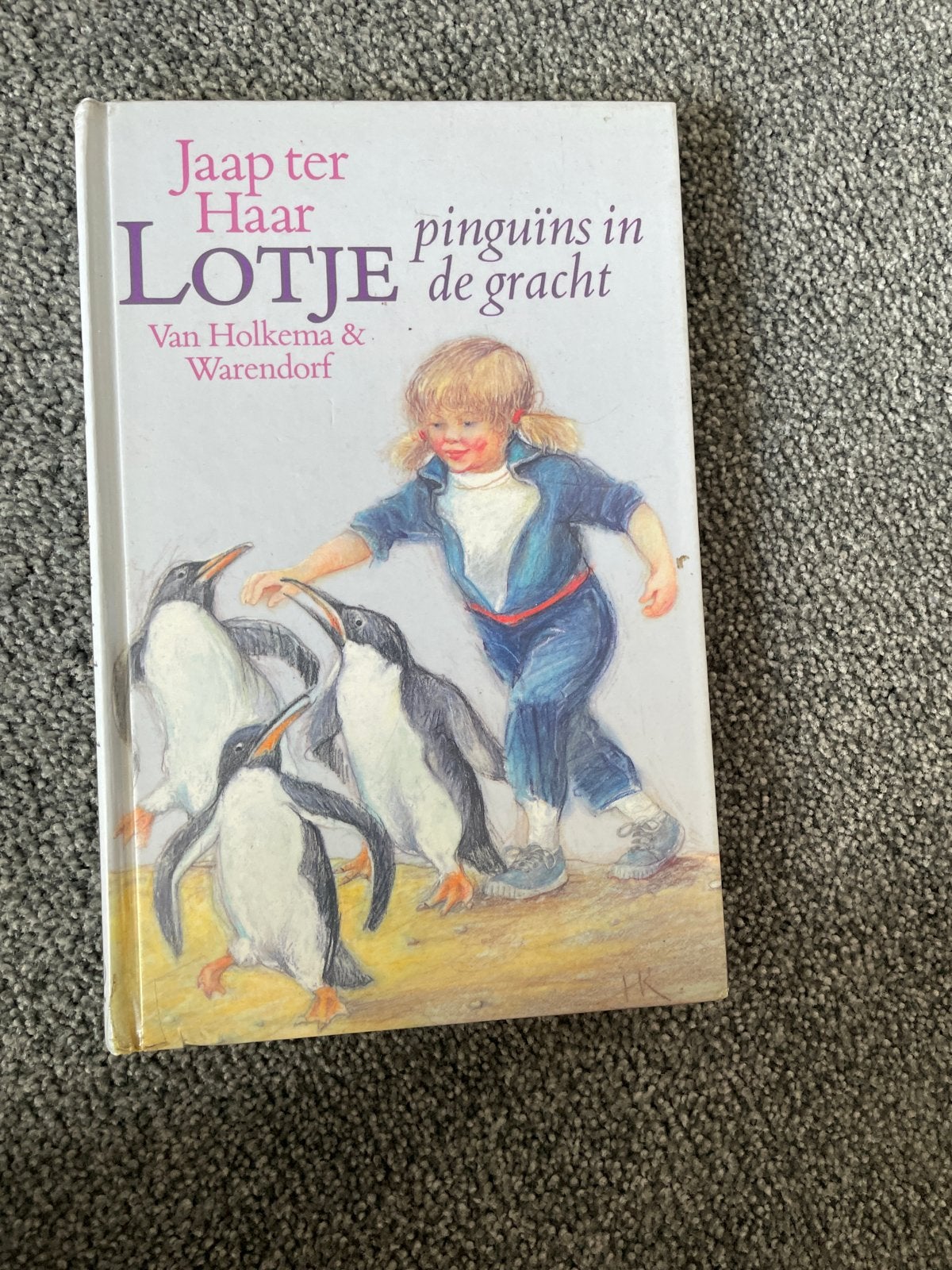 Lotje - pinguïns in de gracht - Jaap ter Haar, Ophalen of Verzenden, Gelezen, Fictie algemeen