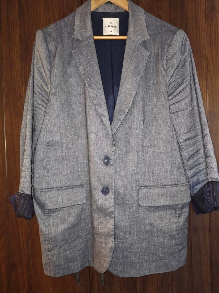 Summum blazer maat 44, Kleding | Dames, Ophalen of Verzenden, Zo goed als nieuw, Maat 42/44 (L), Blauw