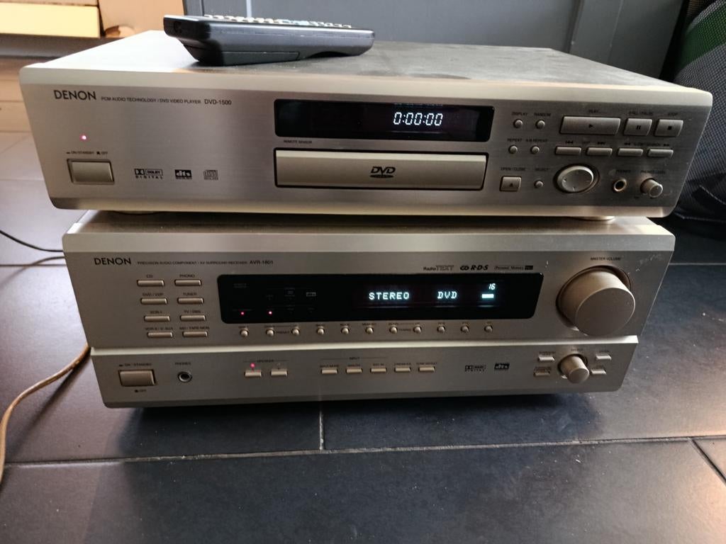 DENON AVR-1801 AV Surround Receiver, Audio, Tv en Foto, Versterkers en Receivers, Ophalen of Verzenden, 120 watt of meer, Denon