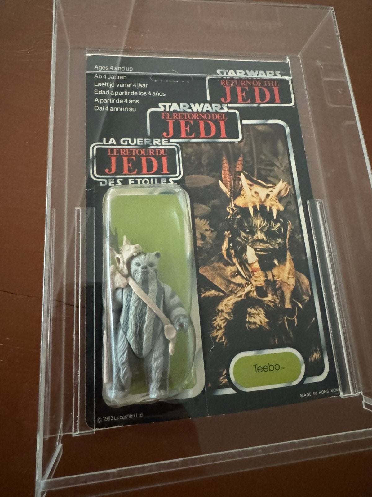 Vintage star wars Teebo Clipper Meccano, Verzamelen, Ophalen, Zo goed als nieuw, Actiefiguurtje
