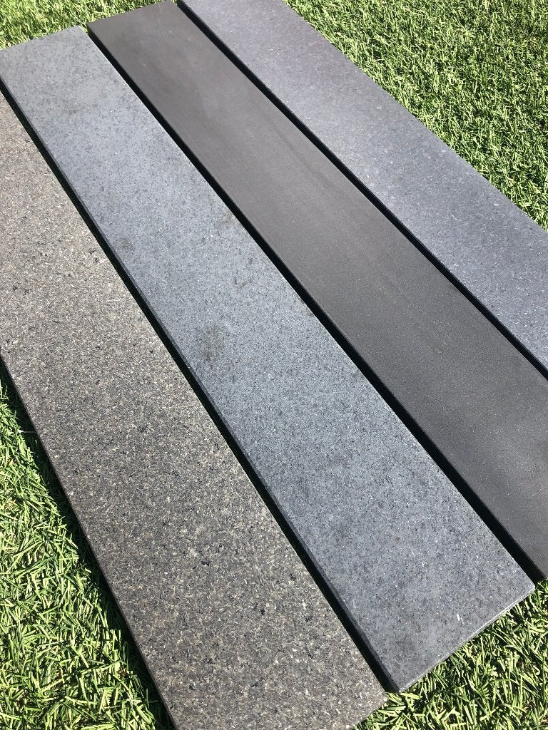 muurafdekkers vijverranden basalt graniet kleurvast actie, 25 cm of meer, Biels, Nieuw, Ophalen of Verzenden