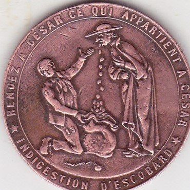 SATIRISCHE PENNING, AFFARIRE DE BUCK 1865, Ophalen of Verzenden, Overige materialen