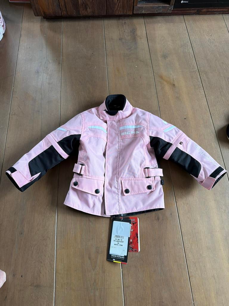 Richa Tipo Junior Jacket 128 - Nieuw, Roze/Zwart, Ophalen of Verzenden