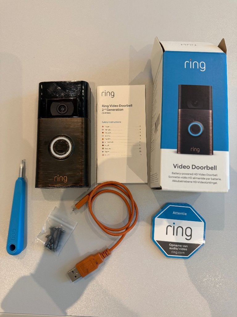 Ring video deurbel, Ophalen, Bewegingsdetectiesensor, Gebruikt