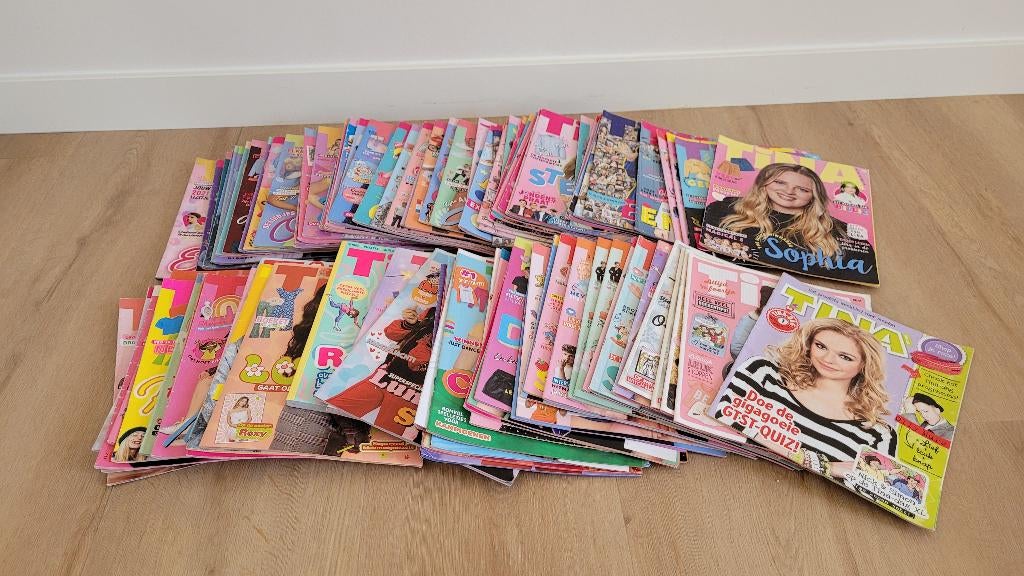 Tina, verschillende jaargangen, Boeken, Tijdschriften en Kranten, Ophalen of Verzenden, Gelezen, Overige typen