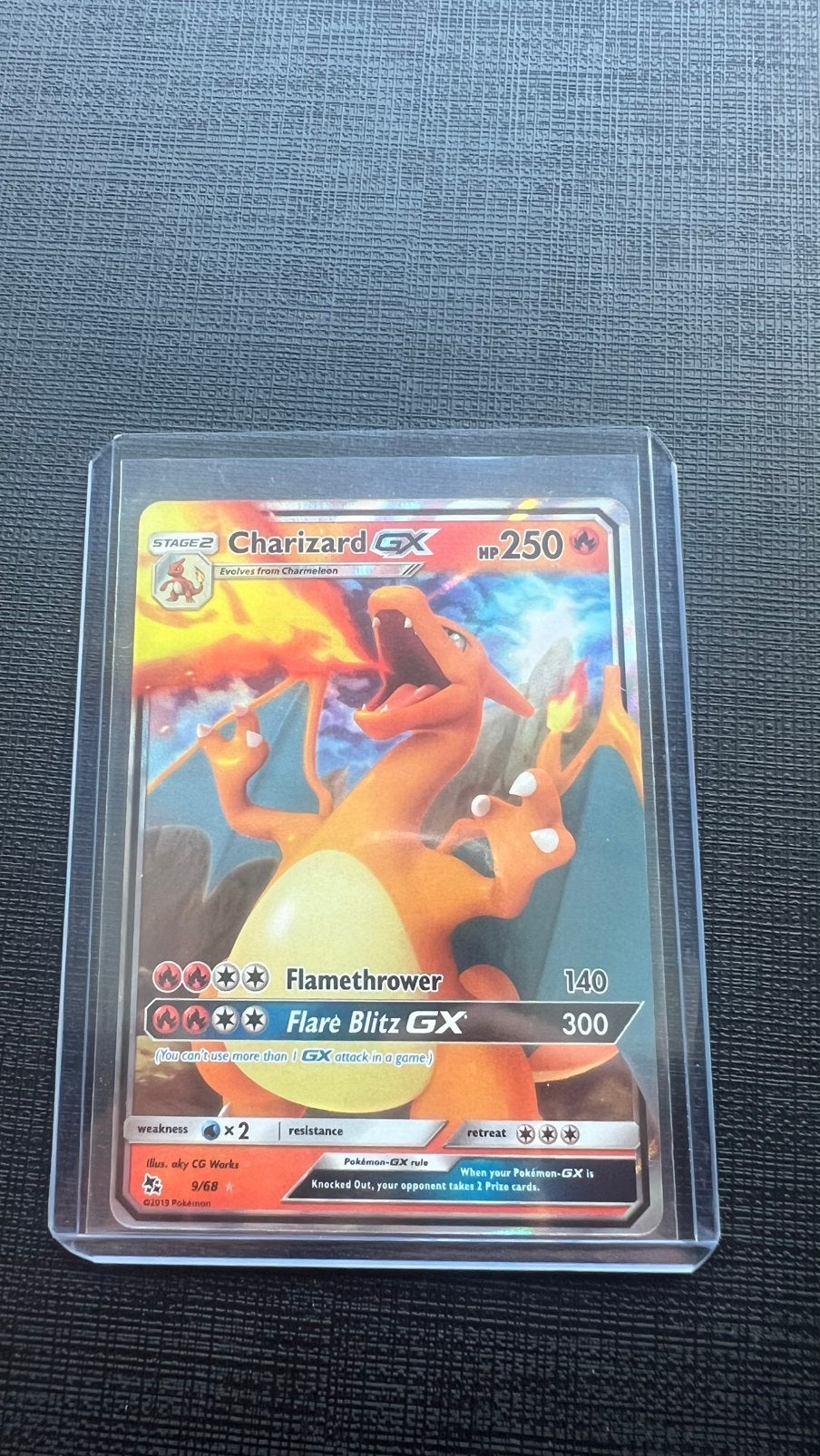 Charizard GX 9/68 – Hidden Fates, Ophalen of Verzenden, Zo goed als nieuw