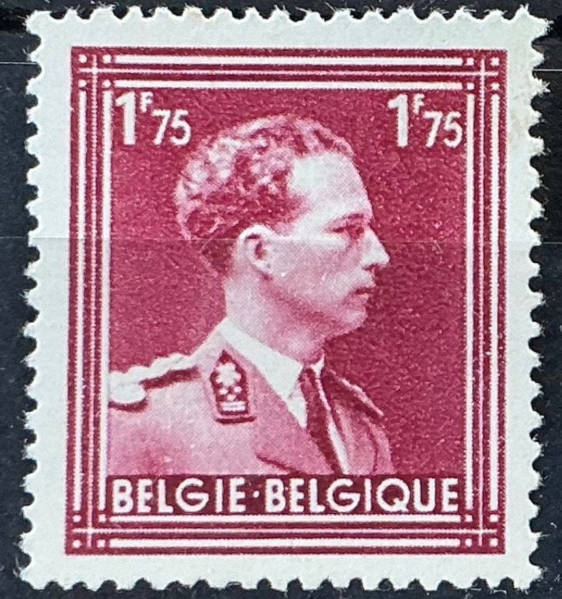 Belgie 1950 - OBP 832 - Koning Leopold III, Koninklijk huis, Frankeerzegel, Ophalen of Verzenden, Postfris