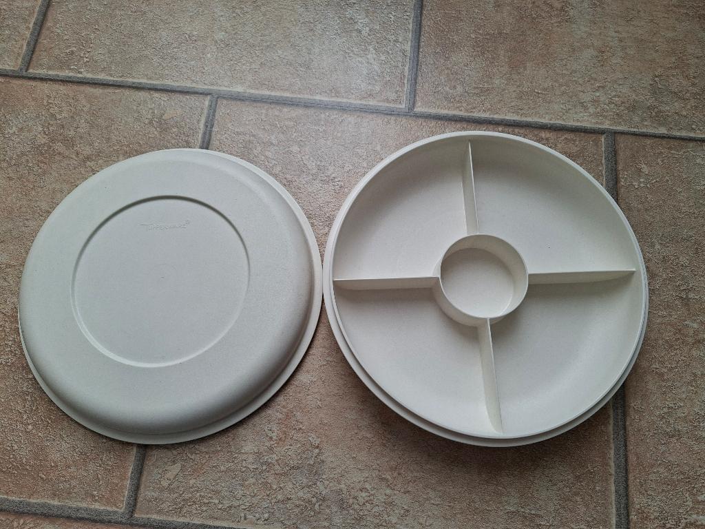 Tupperware serveerschaal wit nieuw, Ophalen of Verzenden, Nieuw, Wit, Schaal